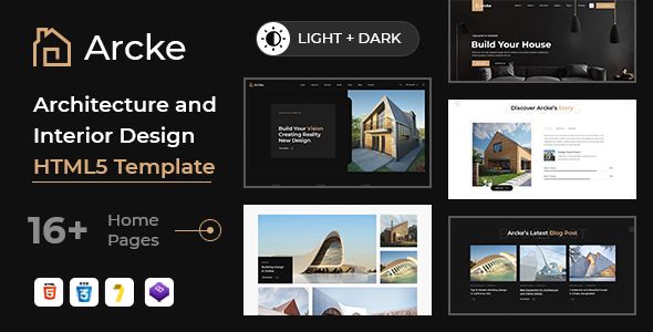 Arcke - Architecture & Interior Design HTML5 Template