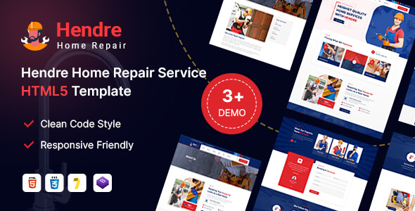 Hendre - Handyman & Multi-Purpose HTML5 Template