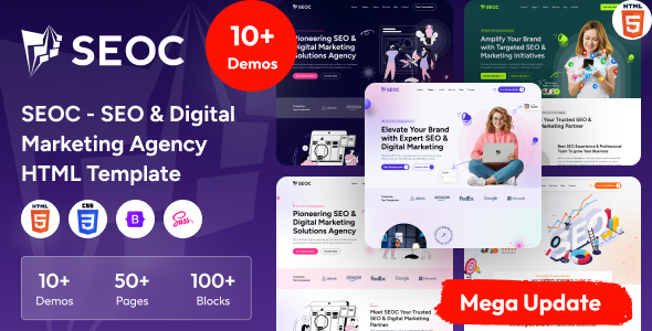 SEOC - SEO & Digital Marketing Agency HTML Template