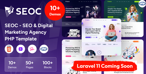 SEOC - SEO & Digital Marketing Agency PHP Template