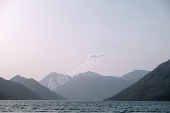 Mountains, sea, nature, Travel, Eco-travel, panoramic view, nature banner, leisure, business travel,