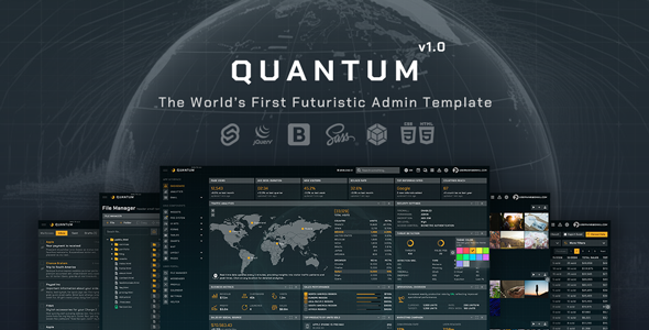 Quantum - Svelte Bootstrap 5 Admin Template