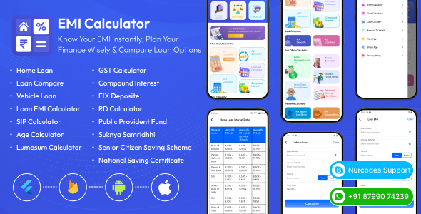 Ultimate Financial Calculator: Loans, Investments & More || Flutter Code