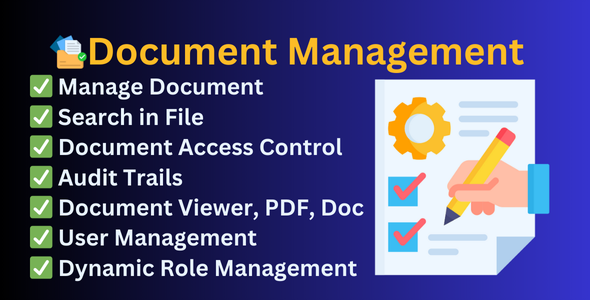 File/Document Management | ASP.NET Core | EF Core | .NET Core | MSSQL | MySQL