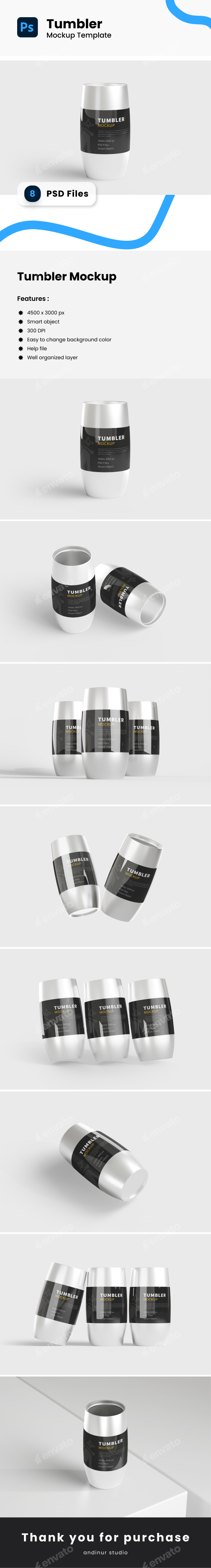 Tumbler Mockup