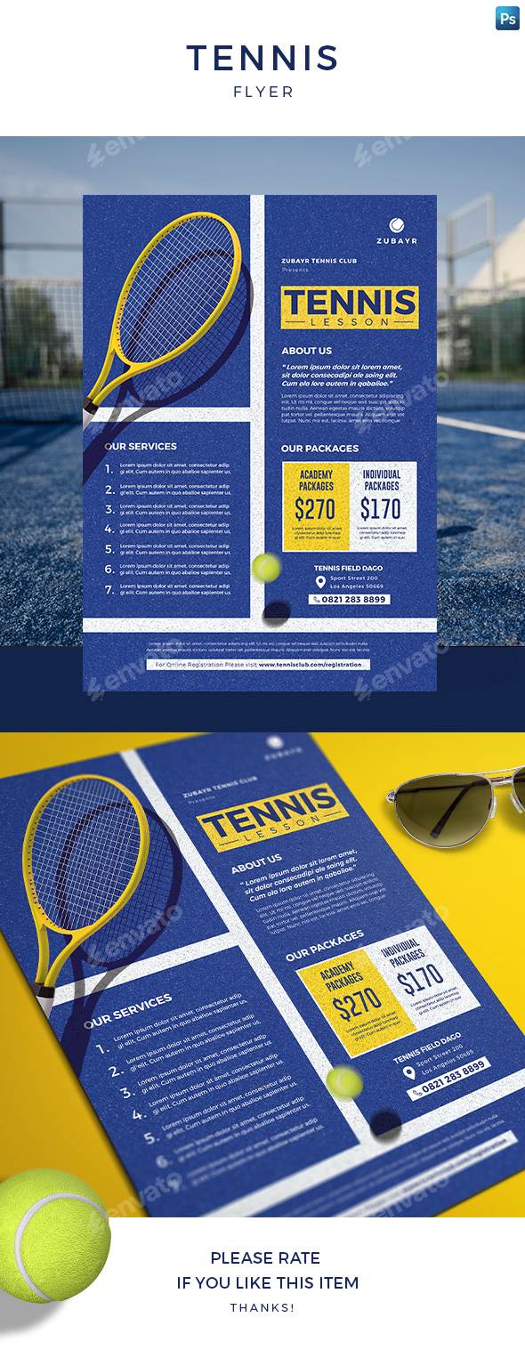 Tennis Flyer