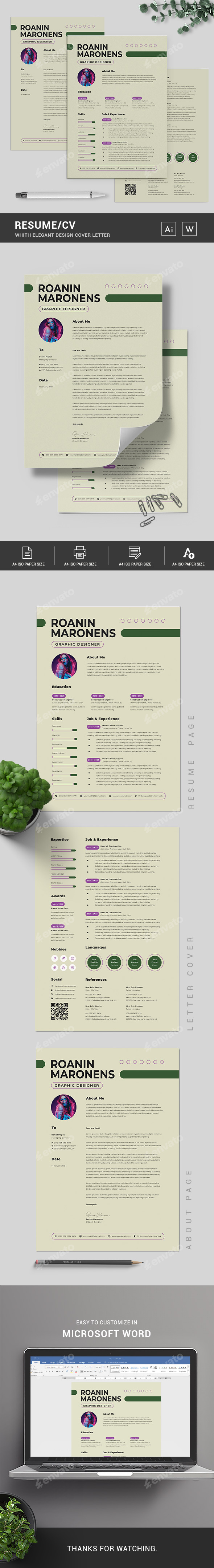 Resume Word Template