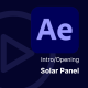 Intro Opening - Solar Panel After Effects Project Files - VideoHive Item for Sale