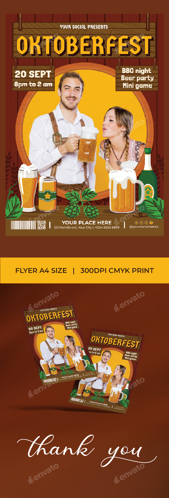 Oktober Fest Flyer