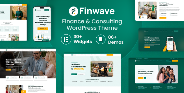 Finwave – Business and Finance WordPress Theme – 0 Sold!