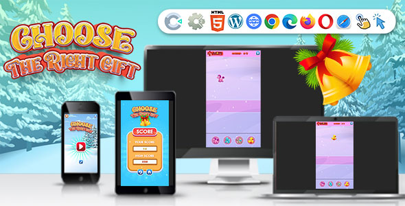 Choose The Right Gift ( Construct | C3P | CAPX | HTML5 ) Christmas Game