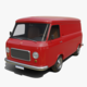 Vintage Cargo Van - 3DOcean Item for Sale