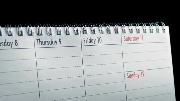 Passing Calendar Days