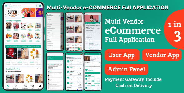 Explore Multi-Vendor Ecommerce App - Complete Solution