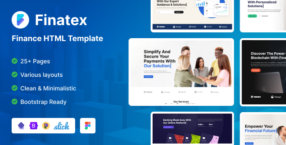 Finatex - Finance Consulting HTML Template