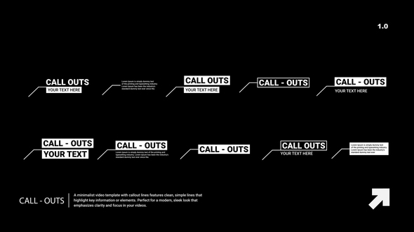 Minimal Call - Outs | AE alt
