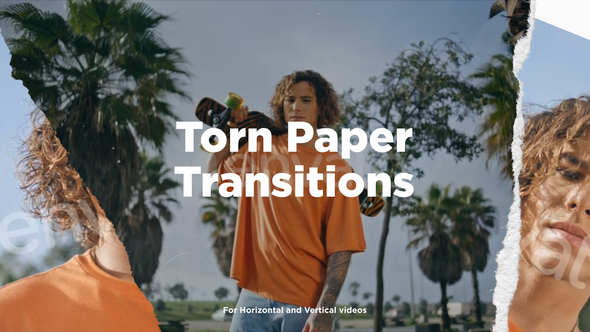 Torn Paper Transitions | MOGRT