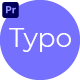Typography MOGRTs - VideoHive Item for Sale
