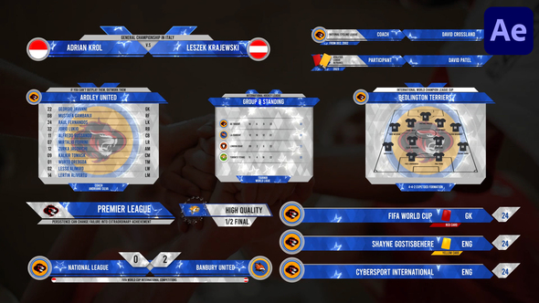 Sport Lower Thirds for After Effects alt