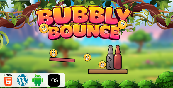 Bubbly Bounce - HTML5 Construct3 Game