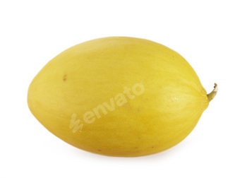 yellow melon in studio