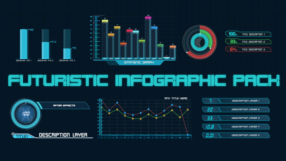 Futuristic Infographic Pack