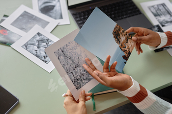 Printed Photographs with Nature Landscapes