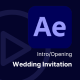 Intro/Opening - Wedding Invitation After Effects Template - VideoHive Item for Sale