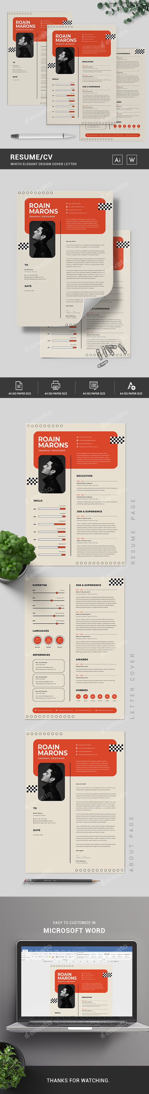 Resume Word Template