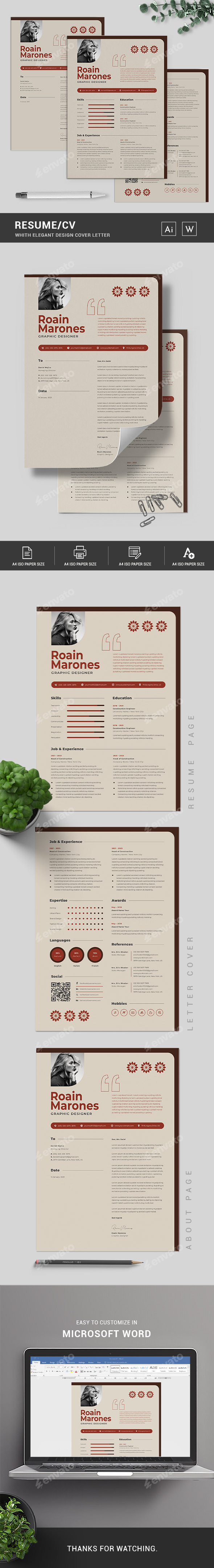 Resume Word Template