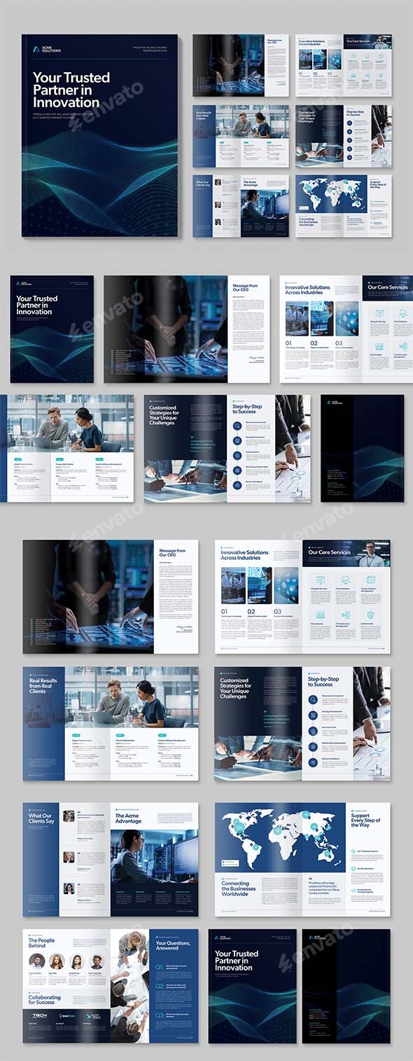 Sales Brochure Template