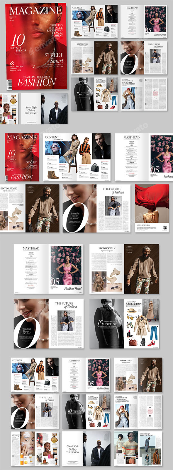 Fashion Magazine Template