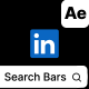 LinkedIn Search Bar, Profile, Result - VideoHive Item for Sale