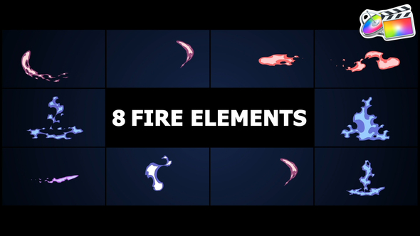 Fire Elements for FCPX