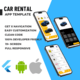 Car Rental  Flutter App - Flutter Full UI Template - CodeCanyon Item for Sale