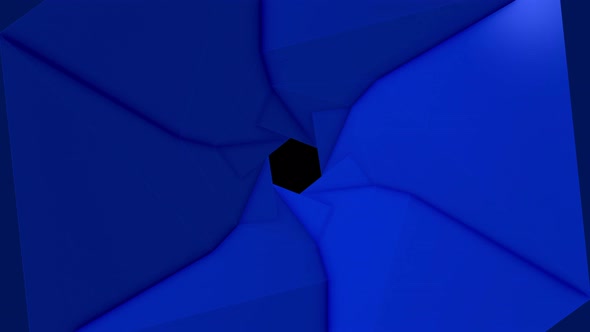 Geometric shapes background loop animation