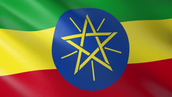Flag of The Ethiopia