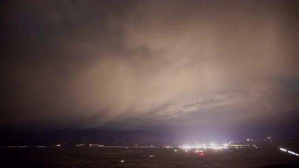 Time Lapse Of The Night Sky