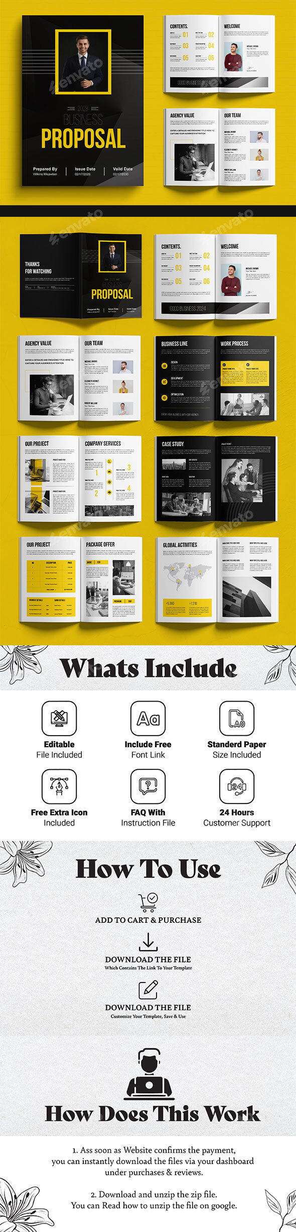 Business Proposal Design Layout