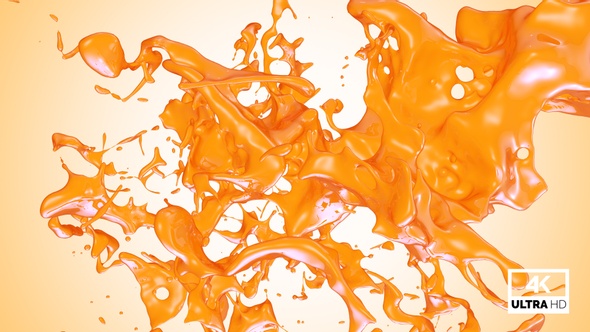 Fresh Orange Juice Jet Stream Splash V3 alt