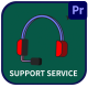 Support Service Icons And Titles for Premiere Pro - VideoHive Item for Sale