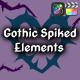 Gothic Spiked Elements | FCPX - VideoHive Item for Sale