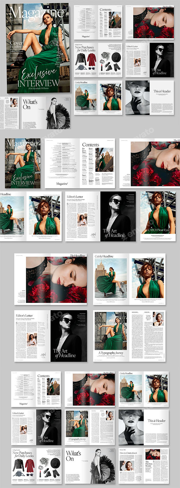 Fashion Magazine Template