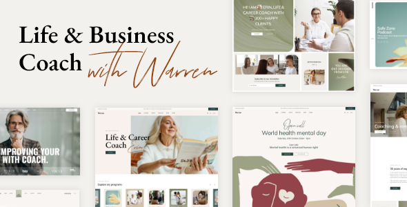 Warren - Life and Business Coach WordPress Theme