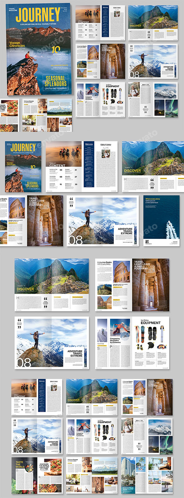 Travel Magazine Template