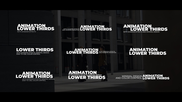 Simple Lower Thirds | AE alt