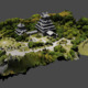 Momoyama Castle 3D Model - 3DOcean Item for Sale