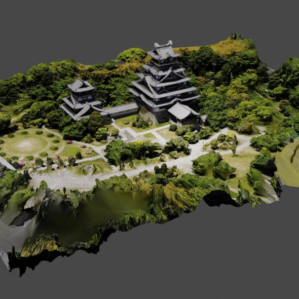 Momoyama Castle 3D Model