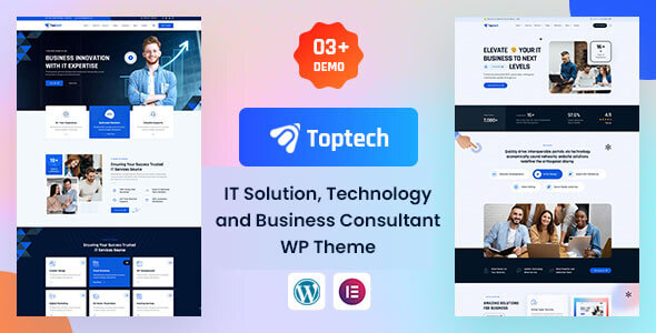 TopTech – Technology & IT Solutions Services WordPress Theme – 0 Sold!