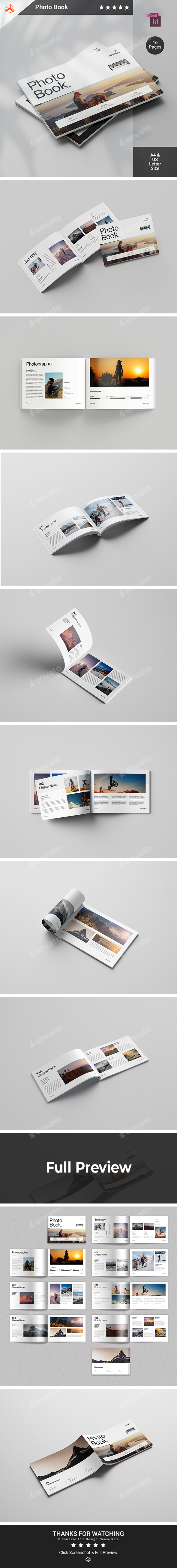 Photo Book Template Landscape